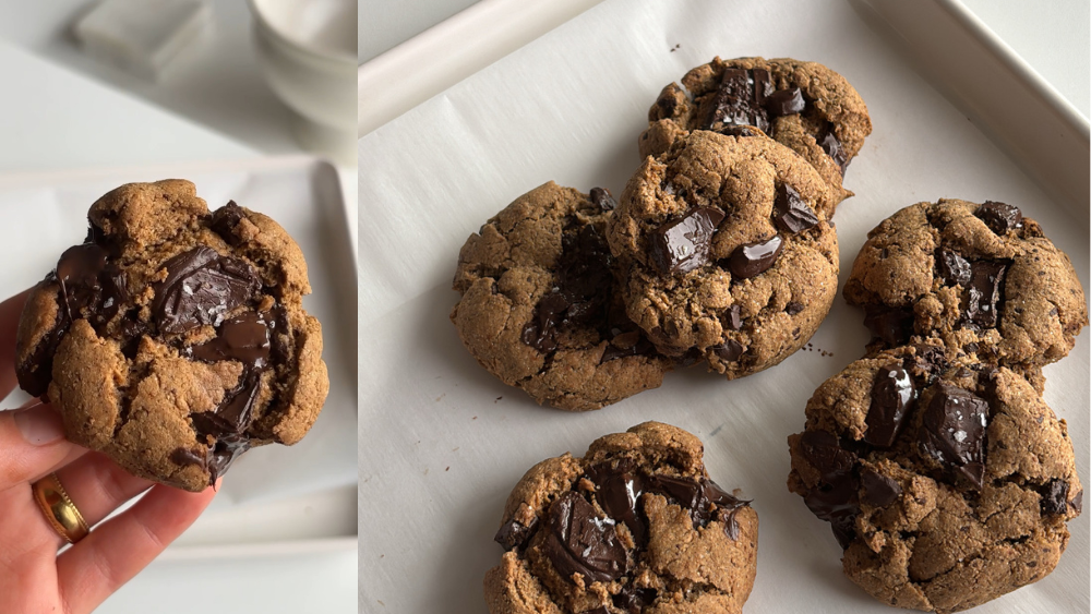 Chewy Chocolate Chip Cookies with 4 Mushroom Blend