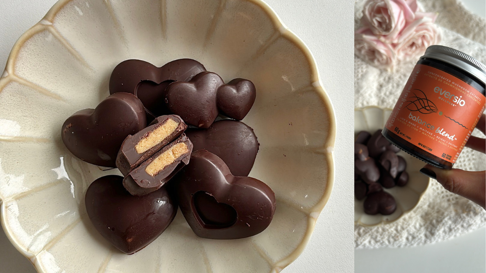 Valentine’s Peanut Butter Heart Chocolates ft. 4MB