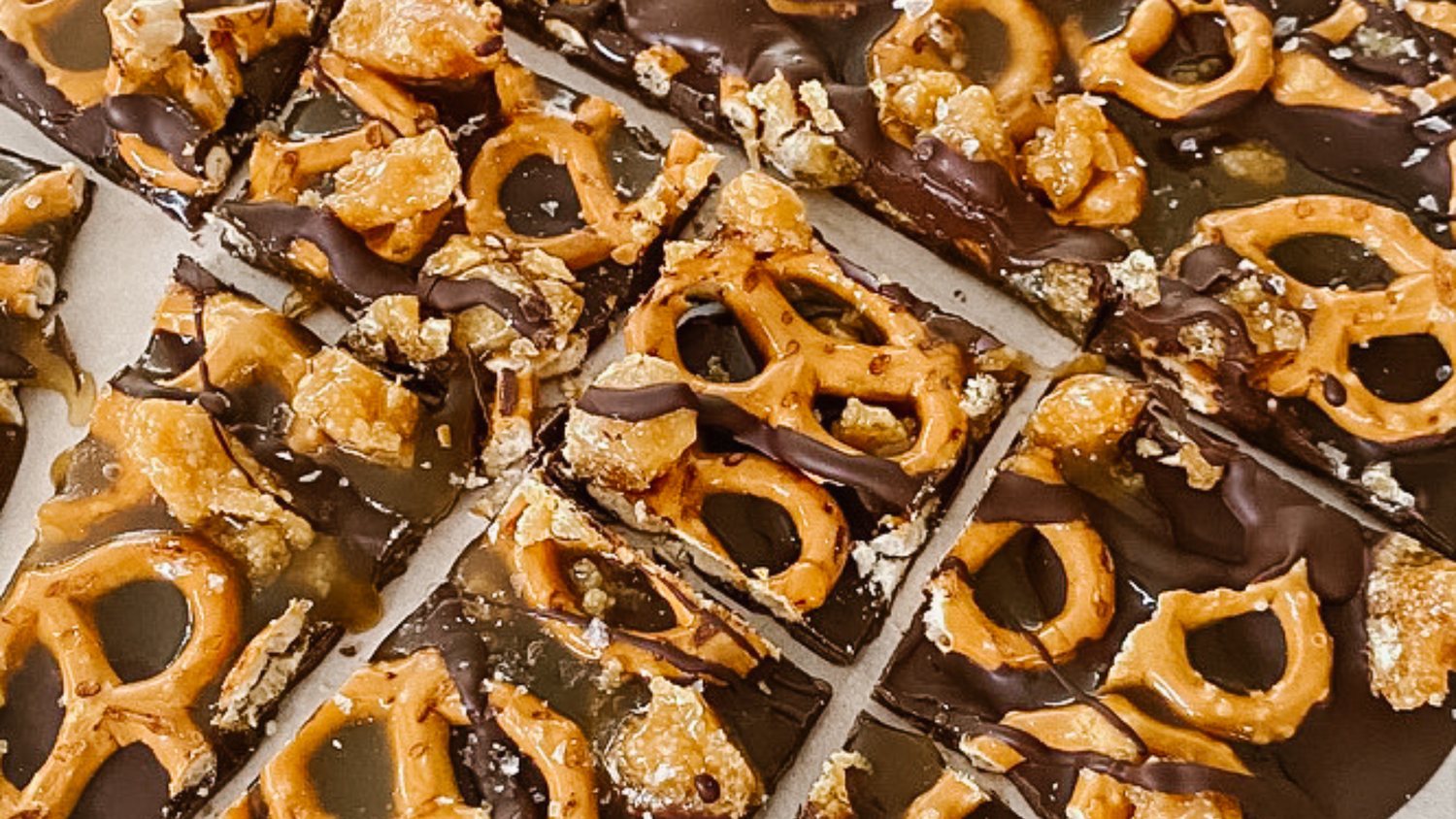 BALANCE Salted Caramel & Dark Chocolate Pretzel Bark