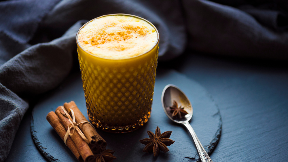 Turmeric Latte with 4MB (a.k.a Golden Milk)