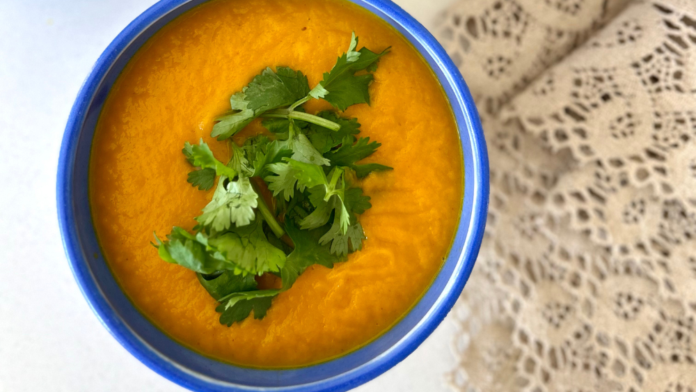 carrot ginger soup recipe