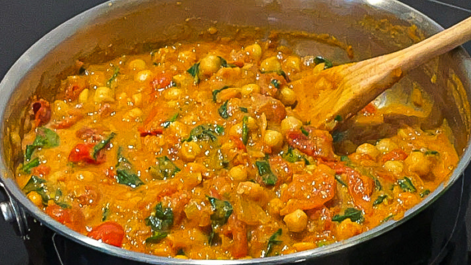 chickpea coconut curry