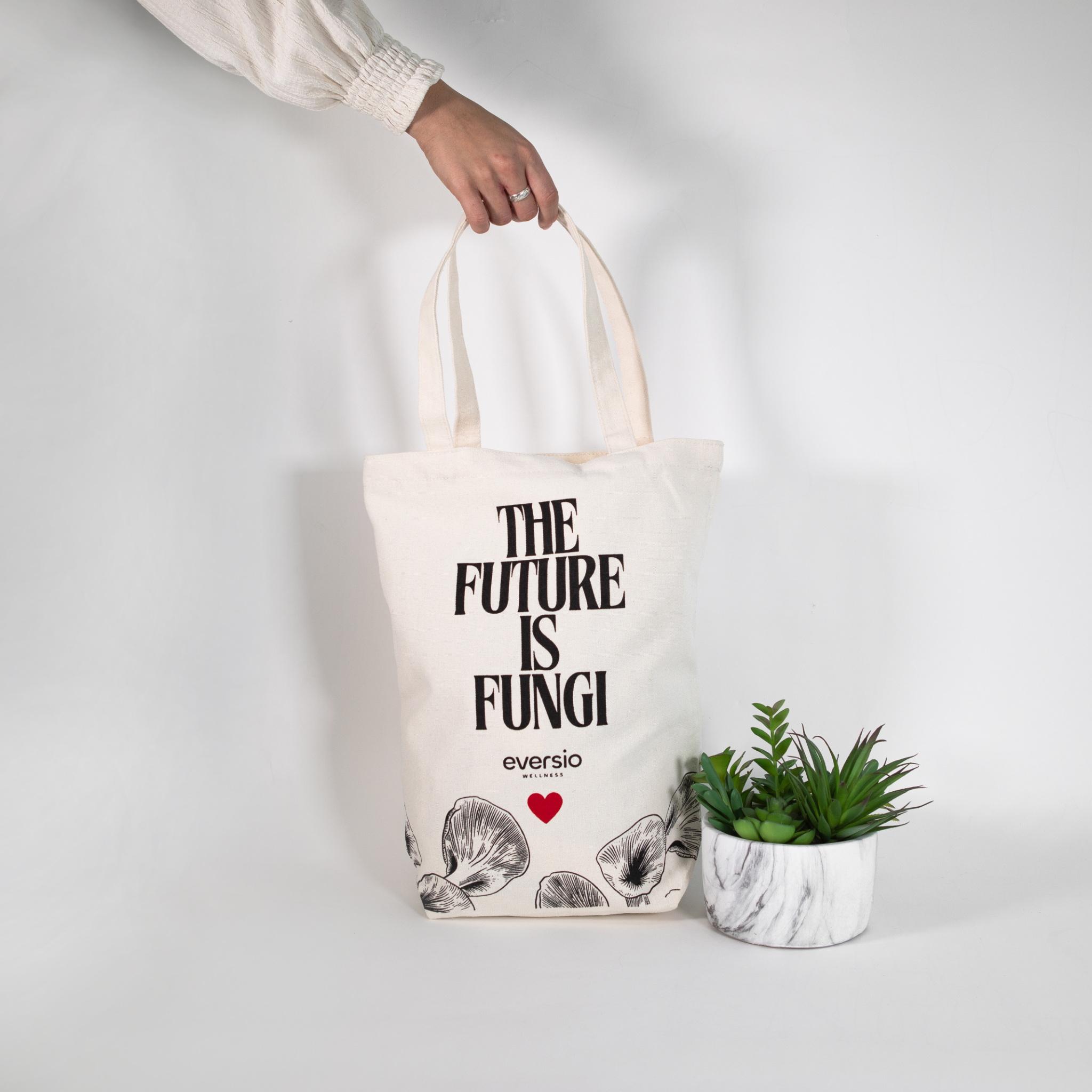 The Future is Fungi - 100% Natural Cotton Tote Bag