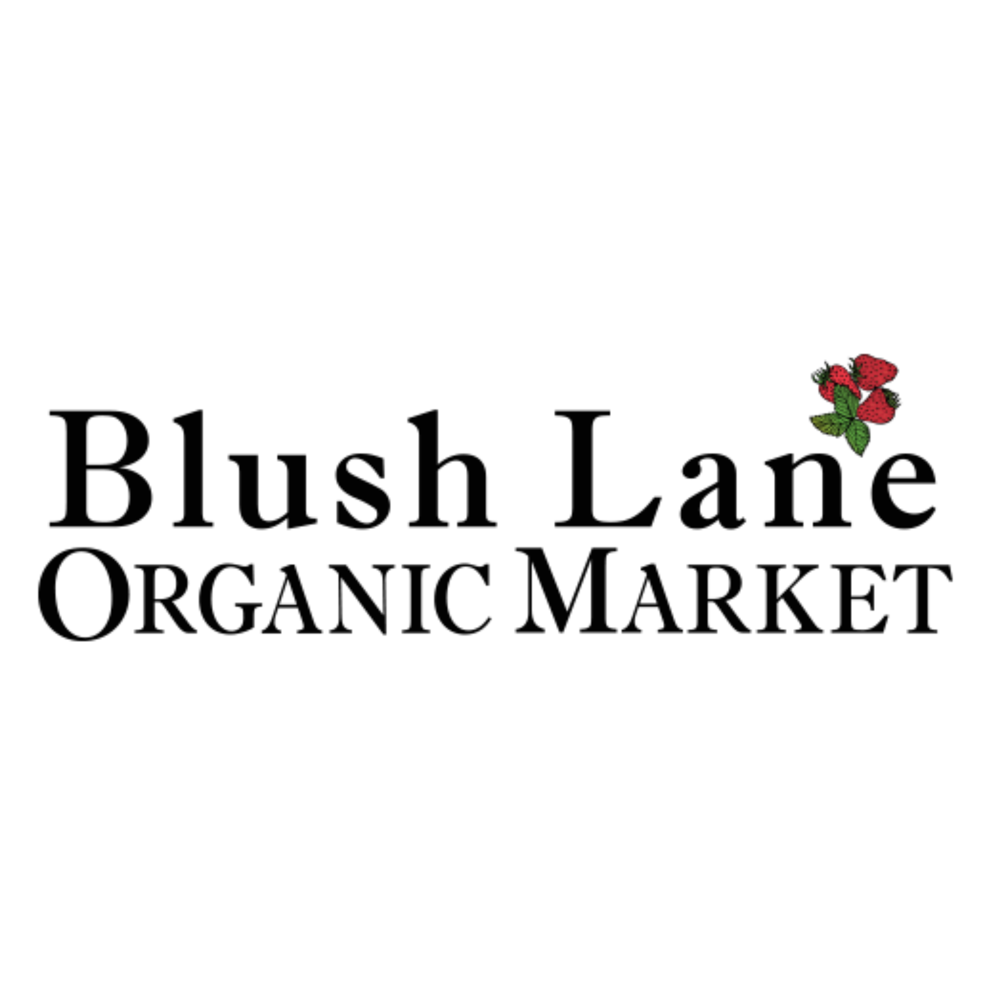 Blush Lane Organic Market Logo