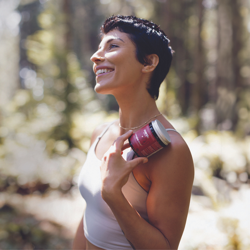 Person enjoying nature, symbolizing vitality and energy from Cordyceps - cordyceps for lung health