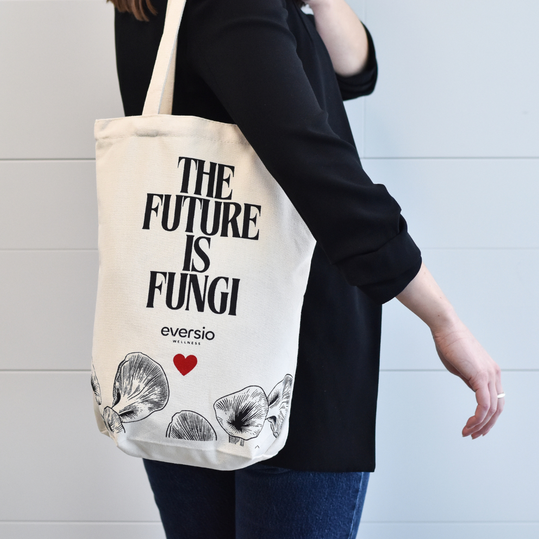 The Future is Fungi - 100% Natural Cotton Tote Bag