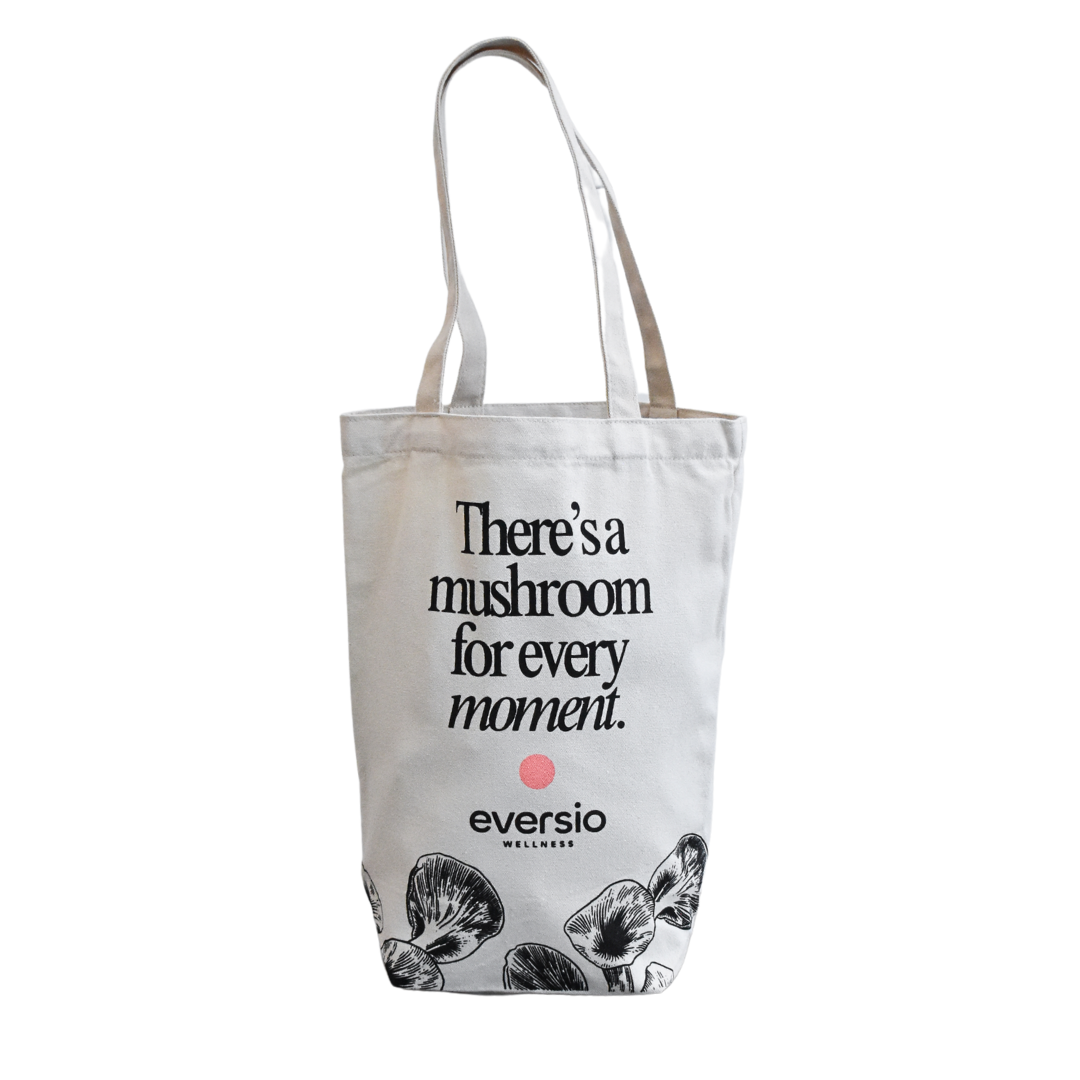 A Mushroom For Every Moment - 100% Natural Cotton Tote Bag